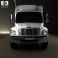 Freightliner M2 Heil PT 1000 Garbage Truck 2012 3d model