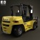Hyundai 70DS-7E Forklift 2012 3d model