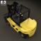Hyundai 70DS-7E Forklift 2012 3d model