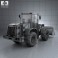 Hyundai HL757-9S Wheel Loader 2012 3d model