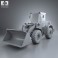 Hyundai HL757-9S Wheel Loader 2012 3d model