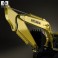 Hyundai R220LC-9S Excavator 2013 3d model