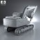 Hyundai R220LC-9S Excavator 2013 3d model