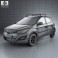 Hyundai i20 5-door 2013 3d model