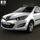 Hyundai i20 5-door 2013 3d model