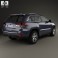 Jeep Grand Cherokee Overland 2014 3d model