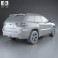 Jeep Grand Cherokee Overland 2014 3d model