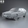 Lancia Delta Integrale 1992 3d model