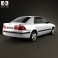 Mazda 626 (GF) sedan 1998 3d model