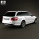 Mercedes-Benz E-class 63 AMG estate 2010 3d model