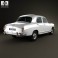 Mercedes-Benz Ponton 180 W120 1953 3d model