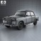 Mercedes-Benz Ponton 180 W120 1953 3d model