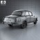 Mercedes-Benz Ponton 180 W120 1953 3d model