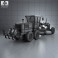 Mitsubishi MG430 E Grader 1992 3d model