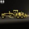 Mitsubishi MG430 E Grader 1992 3d model