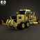 Mitsubishi MG430 E Grader 1992 3d model