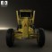 Mitsubishi MG430 E Grader 1992 3d model