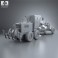 Mitsubishi MG430 E Grader 1992 3d model