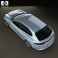 Porsche Panamera Sport Turismo 2012 3d model
