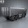 Renault Premium Lander Tipper Truck 2012 3d model
