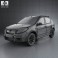 Renault Sandero Stepway (BR) 2011 3d model