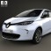 Renault Zoe 2013 3d model