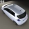 Renault Zoe 2013 3d model