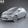 Renault Zoe 2013 3d model