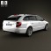 Skoda Superb Combi 2014 3d model