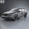 Skoda Superb Combi 2014 3d model