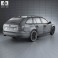 Skoda Superb Combi 2014 3d model