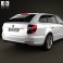 Skoda Superb Combi 2014 3d model