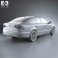 Skoda Superb 2014 3d model