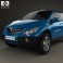 SsangYong Actyon 2006 3d model