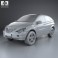 SsangYong Actyon 2006 3d model