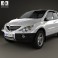 SsangYong Actyon Sports 2006 3d model