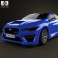 Subaru WRX concept 2013 3d model