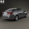 Toyota Corolla sedan 2014 3d model