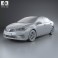 Toyota Corolla sedan 2014 3d model