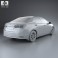 Toyota Corolla sedan 2014 3d model