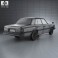 Toyota Crown sedan 1979 3d model