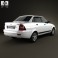 Lada Priora 2170 sedan 2012 3d model
