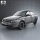 Lada Priora 2170 sedan 2012 3d model