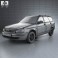 Lada Priora 2171 wagon 2012 3d model