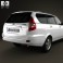 Lada Priora 2171 wagon 2012 3d model