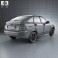 Lada Priora 2172 hatchback 2012 3d model