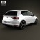 Volkswagen Golf 3-door GTI 2014 3d model