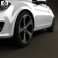 Volkswagen Golf 3-door GTI 2014 3d model