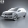 Volkswagen Golf 3-door GTI 2014 3d model