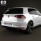 Volkswagen Golf 5-door GTI 2014 3d model